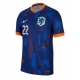 Țările de Jos Denzel Dumfries #22 Tricou Fotbal Replică European 2024 Barbati Deplasare